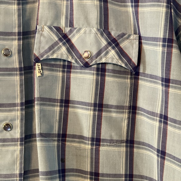 Vintage Levi’s short sleeve Pearl snap western shirt - Picture 3 of 8